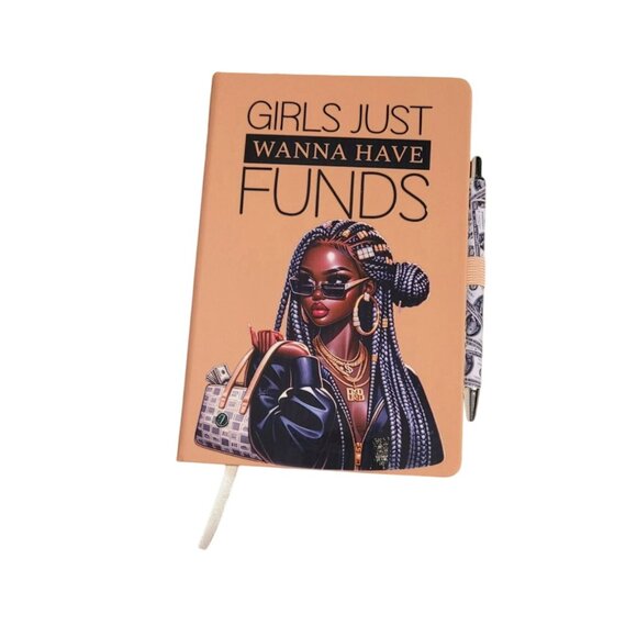 NWT - Girls Just Wanna Have Funds-Journal (SKU 0221) - Picture 2 of 2